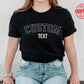 Personalised Text Printed Shirt, Custom Double Text T-Shirt, Comfy Fitted Adults Tops, Choose Your Words Shirt, Memorial Gift for Loved Ones