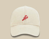 Embroidered Lobster Hat, Vintage Style Comfort Colors Lobster Design Stich 100 Cotton Sun Hat, Unisex Baseball Caps, Trucker Hat, Dad Gifts