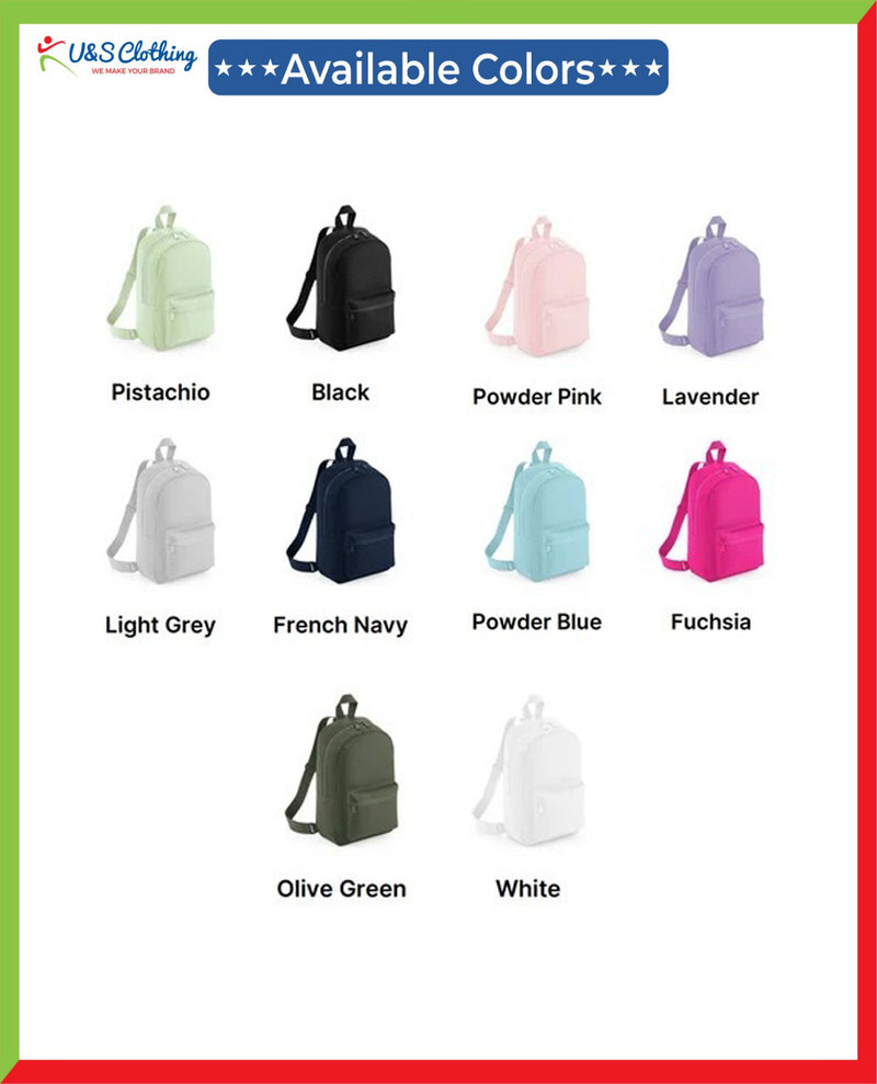 Custom Embroidered Initials Floral Backpacks, Personalised Flower Letters Mini Backpacks, Toddlers Backpack, Girls Bag, Back to School Gifts