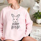 Bunny Mom Mothers Day Sweatshirt, Easter Bunny Mom Printed Sweater, Bunny Mama Sweatshirt for Women, Rabbit Lover Sweater, Mothers Day Gift