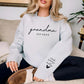 Custom Mama Puff Print Sweatshirt, Personalised Grandma Sweater with kids Name, Grandparents Embossed Jumper, Mothers Day Gift for Granny