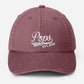 Custom Pop Embroidered Hat, Personalized Est. Year Baseball Cap, Vintage Grandpa Hat, Pop Hat for Grandfather, Best Dad Birthday Gifts