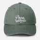 Custom Pop Embroidered Hat, Personalized Est. Year Baseball Cap, Vintage Grandpa Hat, Pop Hat for Grandfather, Best Dad Birthday Gifts