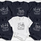 Hen Party T-Shirts, Personalised Bride/ Mother Of the Bride/Team Bride Shirts, Bachelorette Party Top, Bridesmaid Gifts, Bridal Shower Gifts