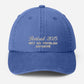 Custom Retirement Celebration Embroidered Hat, Personalised Dad Hat, Not My Problem Anymore Vintage Hat, Men's Baseball Cap, Retirement Gift