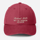 Custom Retirement Celebration Embroidered Hat, Personalised Dad Hat, Not My Problem Anymore Vintage Hat, Men's Baseball Cap, Retirement Gift