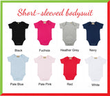 Baby Est Bodysuit | Personalized Baby Bodysuit with Year | Father’s Day Baby Outfit | Matching Dad and Baby Gift | New Baby Announcement
