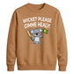 Wicket Please Gimme Healy Women Cricket Sweatshirt - T20 Womens World Cup Sweatshirt Australia