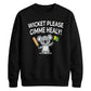 Wicket Please Gimme Healy Women Cricket Sweatshirt - T20 Womens World Cup Sweatshirt Australia