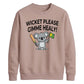 Wicket Please Gimme Healy Women Cricket Sweatshirt - T20 Womens World Cup Sweatshirt Australia