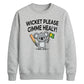Wicket Please Gimme Healy Women Cricket Sweatshirt - T20 Womens World Cup Sweatshirt Australia