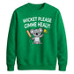 Wicket Please Gimme Healy Women Cricket Sweatshirt - T20 Womens World Cup Sweatshirt Australia