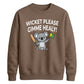 Wicket Please Gimme Healy Women Cricket Sweatshirt - T20 Womens World Cup Sweatshirt Australia
