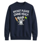 Wicket Please Gimme Healy Women Cricket Sweatshirt - T20 Womens World Cup Sweatshirt Australia
