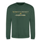 Women Cricket Everything Printed Unisex Sweatshirt - T20 Womens World Cup