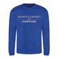 Women Cricket Everything Printed Unisex Sweatshirt - T20 Womens World Cup