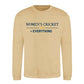 Women Cricket Everything Printed Unisex Sweatshirt - T20 Womens World Cup