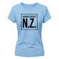 New Zealand T20 Women's World Cup Cricket Printed Ladies Fit T-Shirt