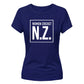 New Zealand T20 Women's World Cup Cricket Printed Ladies Fit T-Shirt