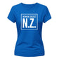 New Zealand T20 Women's World Cup Cricket Printed Ladies Fit T-Shirt