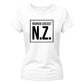 New Zealand T20 Women's World Cup Cricket Printed Ladies Fit T-Shirt