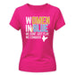 India T20 Women's World Cup Women In Blue Women's Cricket Printed Ladies Fit T-Shirt