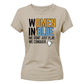 India T20 Women's World Cup Women In Blue Women's Cricket Printed Ladies Fit T-Shirt