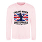 Women Unstoppable Cricket Women Printed Unisex Sweatshirt - T20 Womens World Cup