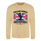 Women Unstoppable Cricket Women Printed Unisex Sweatshirt - T20 Womens World Cup