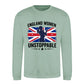 Women Unstoppable Cricket Women Printed Unisex Sweatshirt - T20 Womens World Cup