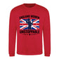 Women Unstoppable Cricket Women Printed Unisex Sweatshirt - T20 Womens World Cup