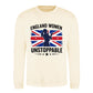 Women Unstoppable Cricket Women Printed Unisex Sweatshirt - T20 Womens World Cup