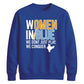 Indian Cricket T20 World Cup 2026 Indian Team 2026 Women in Blue India Women Cricket Printed Unisex Sweatshirt