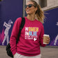 Indian Cricket T20 World Cup 2026 Indian Team 2026 Women in Blue India Women Cricket Printed Unisex Sweatshirt