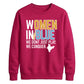 Indian Cricket T20 World Cup 2026 Indian Team 2026 Women in Blue India Women Cricket Printed Unisex Sweatshirt