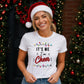 Women's It's Me I'm Cheer Christmas Ladies T-Shirt