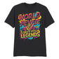 World Fever Street Pitch Legends Football Printed Unisex Tshirt