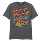World Fever Street Pitch Legends Football Printed Unisex Tshirt