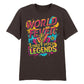 World Fever Street Pitch Legends Football Printed Unisex Tshirt