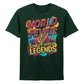 World Fever Street Pitch Legends Football Printed Unisex Tshirt