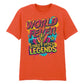World Fever Street Pitch Legends Football Printed Unisex Tshirt