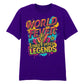 World Fever Street Pitch Legends Football Printed Unisex Tshirt