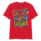 World Fever Street Pitch Legends Football Printed Unisex Tshirt