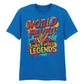 World Fever Street Pitch Legends Football Printed Unisex Tshirt