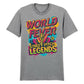 World Fever Street Pitch Legends Football Printed Unisex Tshirt