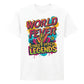 World Fever Street Pitch Legends Football Printed Unisex Tshirt