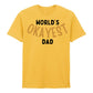 World's Okayest Dad Father's Day Printed Unisex T-Shirt