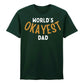 World's Okayest Dad Father's Day Printed Unisex T-Shirt