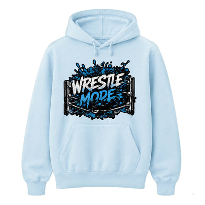 Wrestle Mode Graphic Wrestling Unisex Hoodie