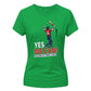 Yes We Can Sciver Brunt Women's Cricket Printed Ladies Fit T-Shirt - England Cricket World Cup 2026